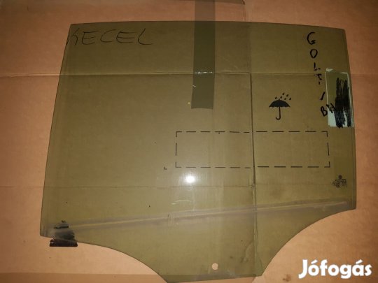 Volkswagen Golf V Plus Bal Hátsó Lejáró Ablaküveg