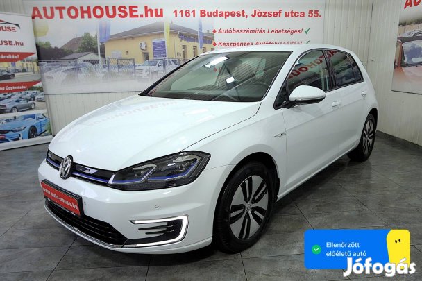 Volkswagen Golf e-Golf Navi! Fűtőszálas Szélvéd...