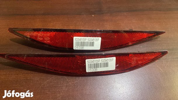 Volkswagen Golf hátsó lökhárító prizma 5G0945105, 5G0945106 eladó