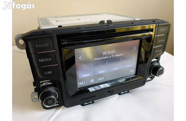 Volkswagen OEM gyari CD radio Composition Color 6C0035869 Touch BT SD Veszprem Autohifi autonavigacio Jofogas Auto