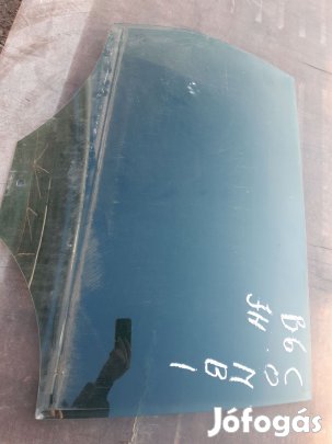 Volkswagen Passat B6 Jobb Hátsó Lejáró Ablaküveg