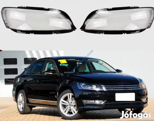 Volkswagen Passat b7, b7l fényszóró búra, lámpabúra 2011-2015