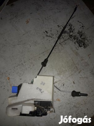 Volkswagen Polo 9N Bal Első Ajtó Zárszerkezet + Központizár Motor