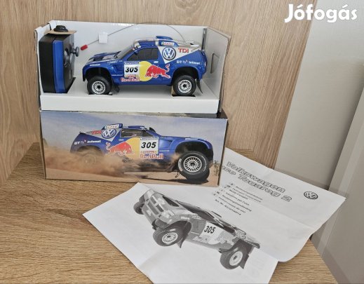 Volkswagen Race Touareg 2 RC modell (1:16) - Gyűjtői Állapot!