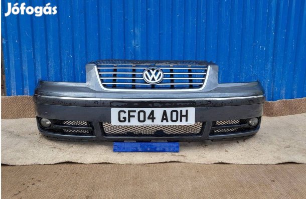Volkswagen Sharan gyári 7M3807221F első lökhárító, 4 radar, ködlámpa