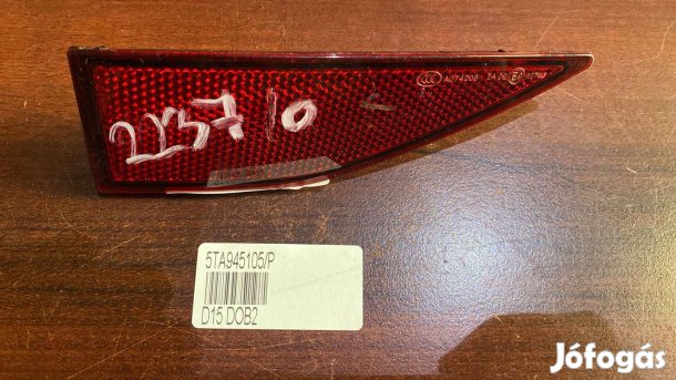 Volkswagen Touran bal hátsó prizma 5TA945105 eladó