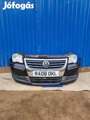 Volkswagen Touran gyári 1T0807221D első lökhárító fekete, hűtőrács