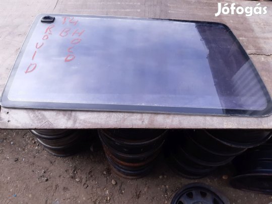 Volkswagen Transporter T4 91-03 Bal Hátsó Fix Ablaküveg