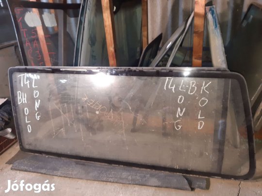 Volkswagen Transporter T4 91-03 Bal Hátsó Fix Ablaküveg