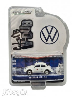 Volkswagen VW Beetle Bogár Maggiolino Taxi -  Greenlight - 1:64