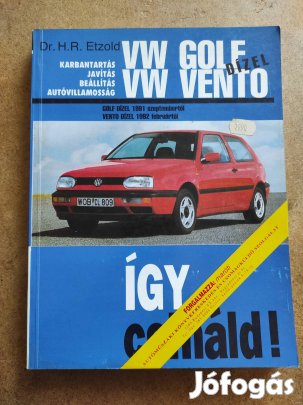 Volkswagen VW Golf Vento dízel javítási. Így csináld 