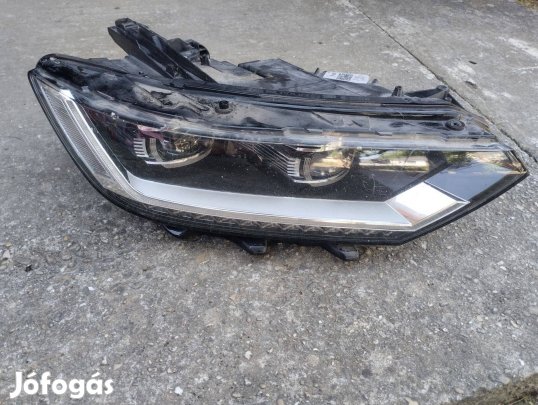 Volkswagen VW Passat B8 gyári jobb első led fényszóró R line 2014 -