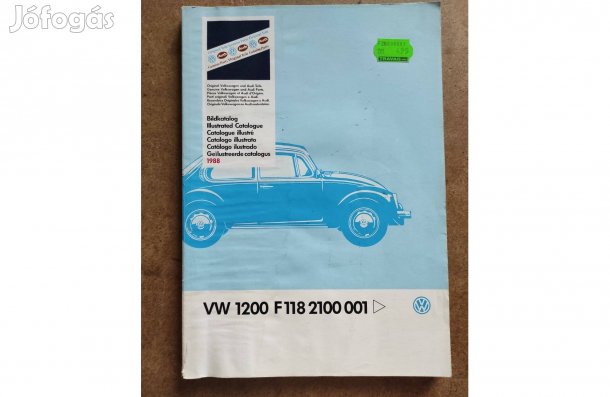 Volkswagen VW. Bogár 1200 alkatrészkatalógus
