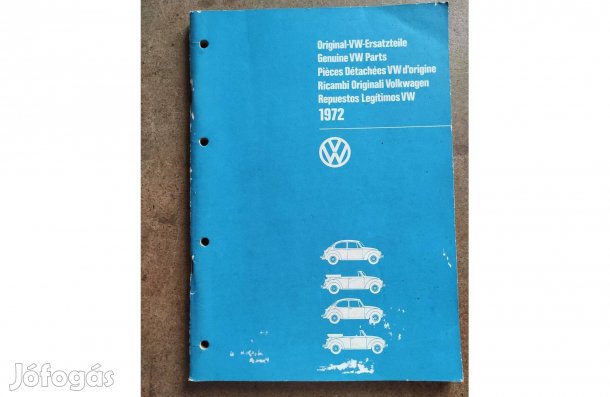 Volkswagen VW. Bogár 1302/1303 alkatrészkatalógus