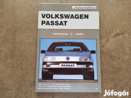Volkswagen Vw. Passat javítási karbantartási könyv