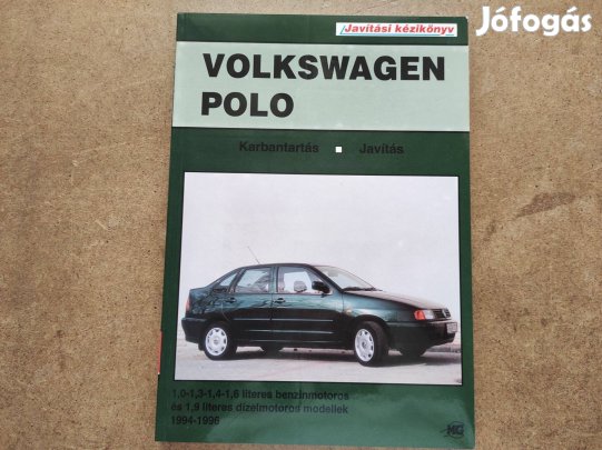Volkswagen Vw. Polo javítási karbantartási könyv