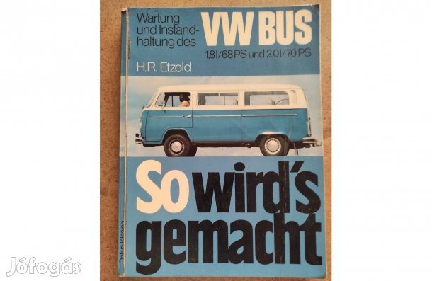 Volkswagen Vw. Transporter 2 javítási karbantartási könyv