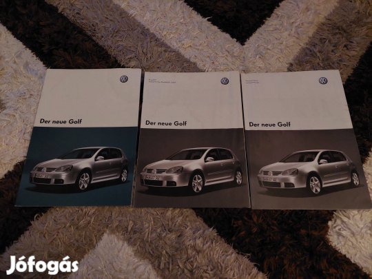 Volkswagen golf 5 prospektus katalógus
