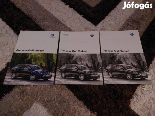 Volkswagen golf 5 variant kombi prospektus katalógus