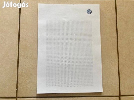 Volkswagen jegyzetfüzet