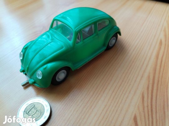 Volkswagen zöld színű Lemezárúgyári lendkerekes játékautó er