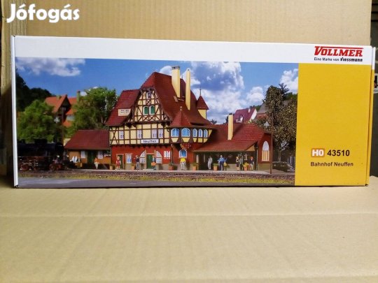 Vollmer 43510 Neuffen vasútállomás modell építőkészlet H0