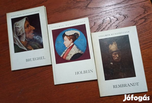 Vollmer Kunstbücher - Holbein / Rembrandt / Brueghel