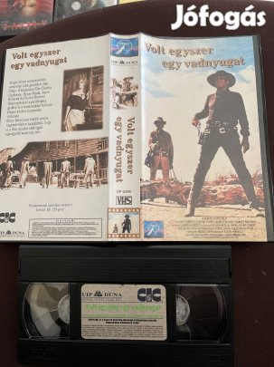 Volt egyszer egy vadnyugat western vhs kistok 
