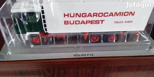Volvo F12 Hungarocamion "Lengyel TGK DEA" kisauto modell 1/43 Eladó