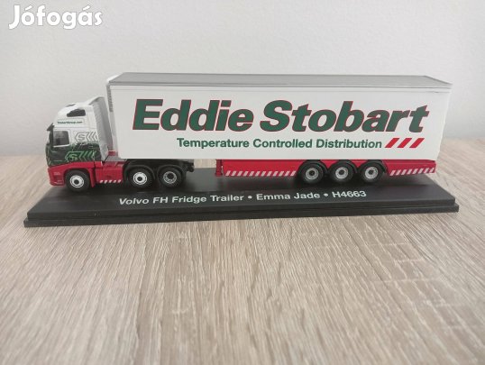 Volvo FH refrigerator trailer Emma Jade H4663 Eddie Stobart truck