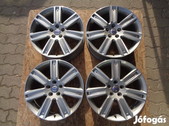 Volvo Gyári alufelni 18-as, 5×108-as, Polir-szürke, újszerűen eladó