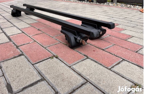 Volvo Thule tetőcsomagtartó kombi tetőkorlátos autókhoz. Zárható