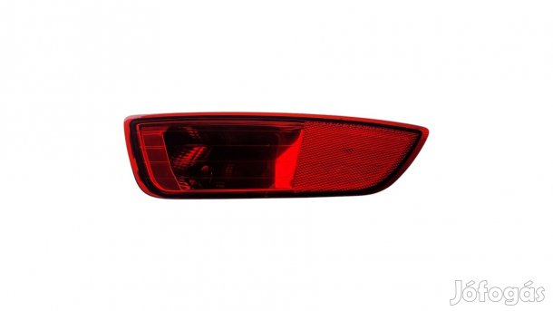 Volvo XC60 bal ködzáró lámpa hátsó lökhárító fényvisszaverő prizma