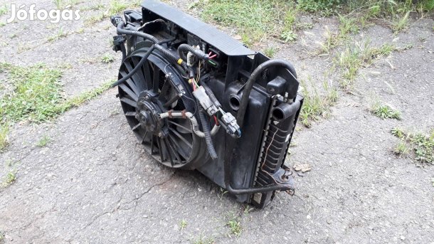 Volvo v70 víz hűtő homlokfal klíma hűtő ventilátor