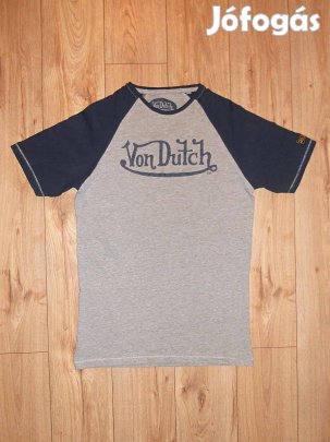 Von Dutch szürke rövid ujjú póló (M-es)