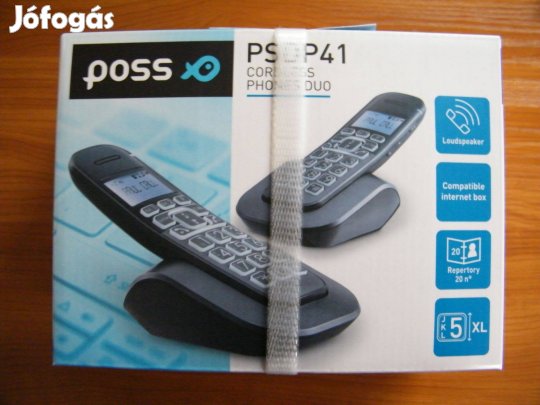 Vonalas, asztali duo telefonkészülék