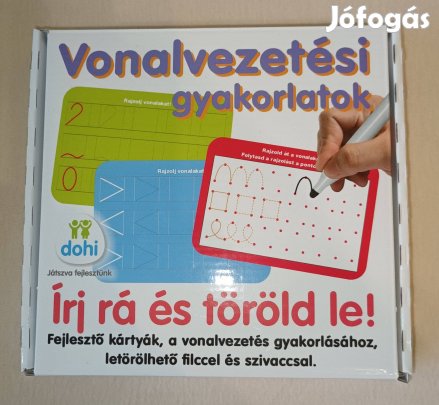 Vonalvezetési gyakorlatok - fejlesztő játék