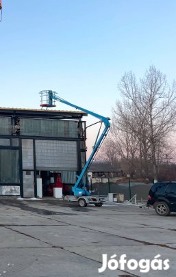 Vontatható kosaras emelőgép