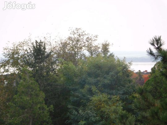 Vonyarcvashegyen erdő melletti, panorámás telek eladó