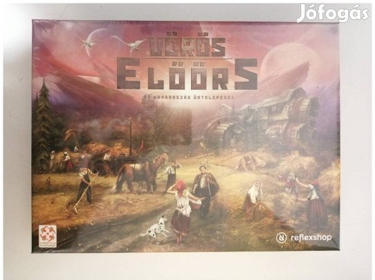 Vörös Előőrs bontatlan társasjáték 