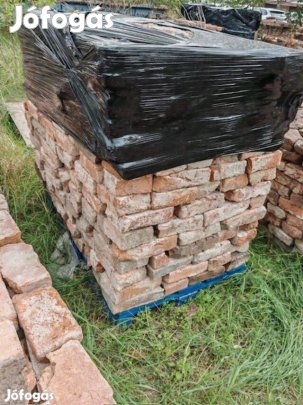 Vörös bontott tégla - nem egész szeletek - Szezonnyitási akció!