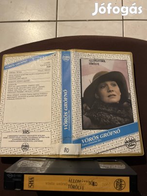Vörös grófnő vhs. 