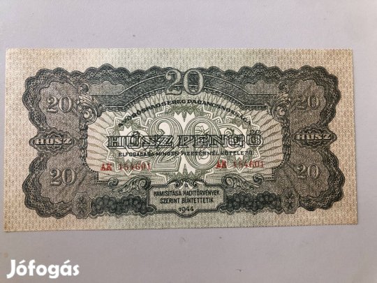 Vörös hadsereg 20 pengős eladó