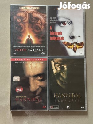 Vörös sárkány, A bárányok hallgatnak, Hannibal és az ébredése dvd