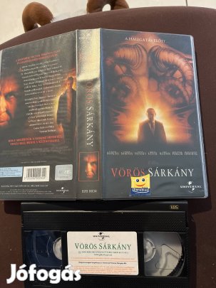 Vörös sárkány thriller vhs 