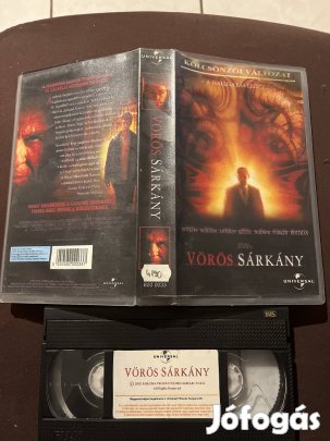 Vörös sárkány vhs kistok horror