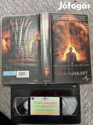 Vörös sárkány vhs kistok thriller alfa