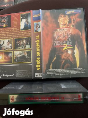 Vörös skorpió 2 akció vhs nagytok új