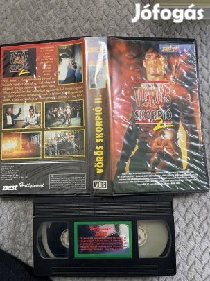Vörös skorpió 2 vhs nagytok akció