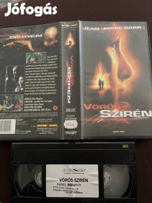 Vörös szirén kistok vhs thriller 